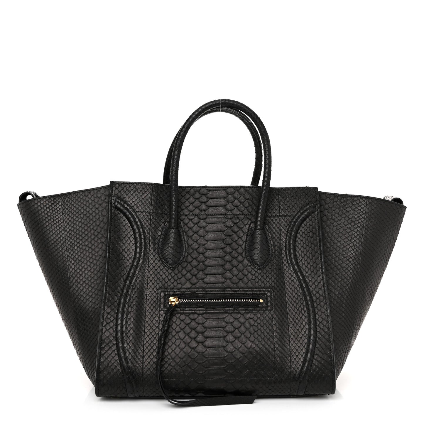 Snakeskin Medium Phantom Luggage Black