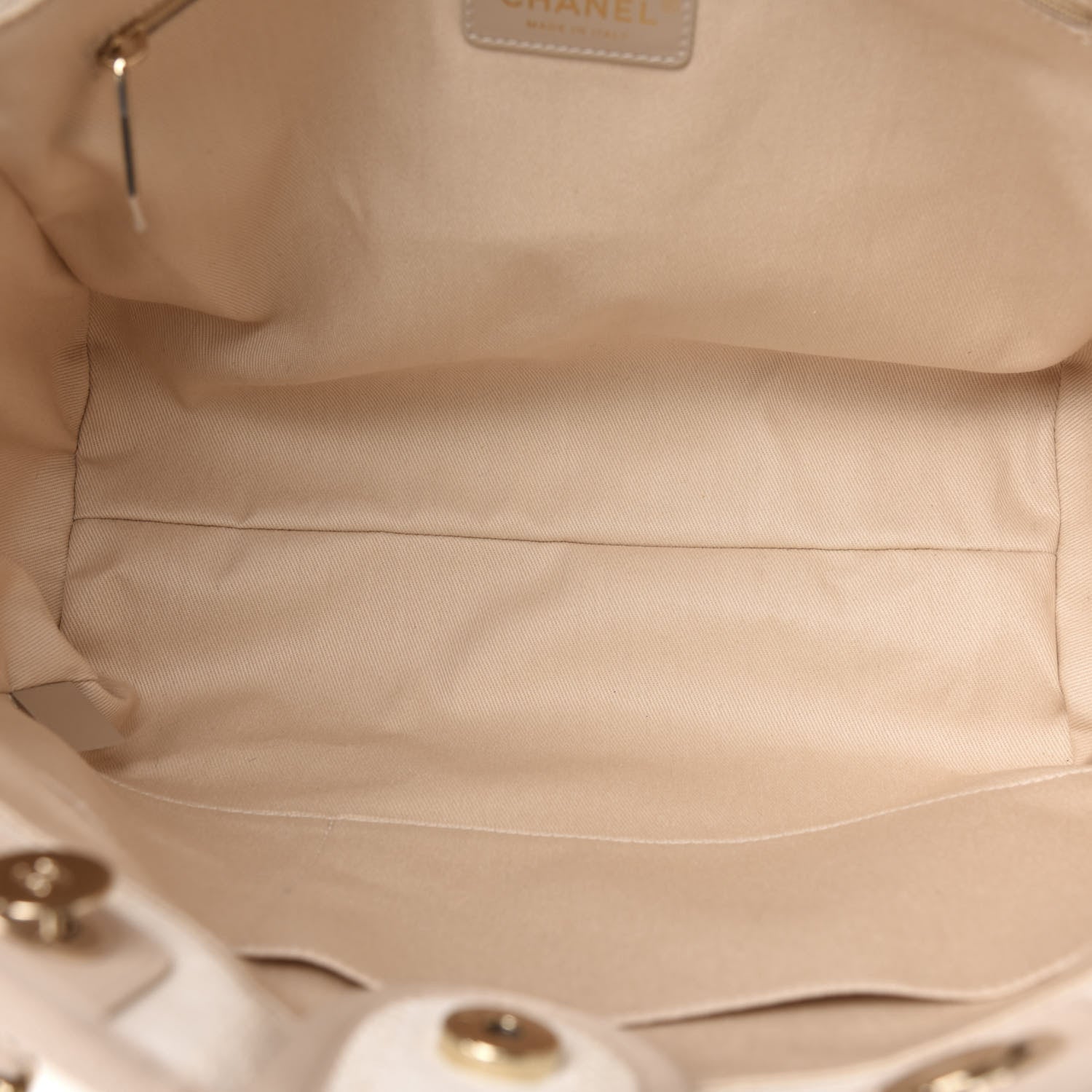 Chanel Straw Raffia Calfskin Striped Small Deauville Tote Beige 5 of 11