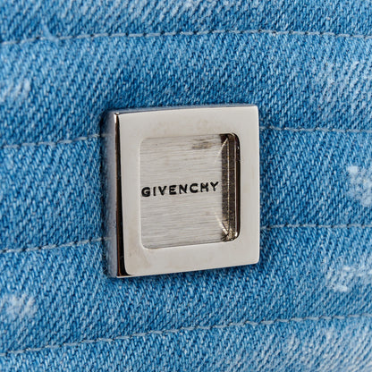 Givenchy Denim Ombre Small 4G Shoulder Bag Blue 9 of 12