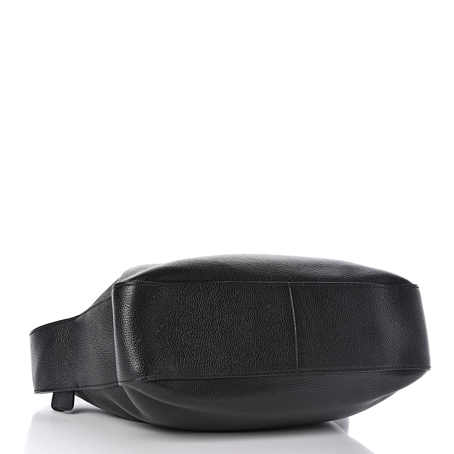 Vitello Daino Shoulder Bag Black