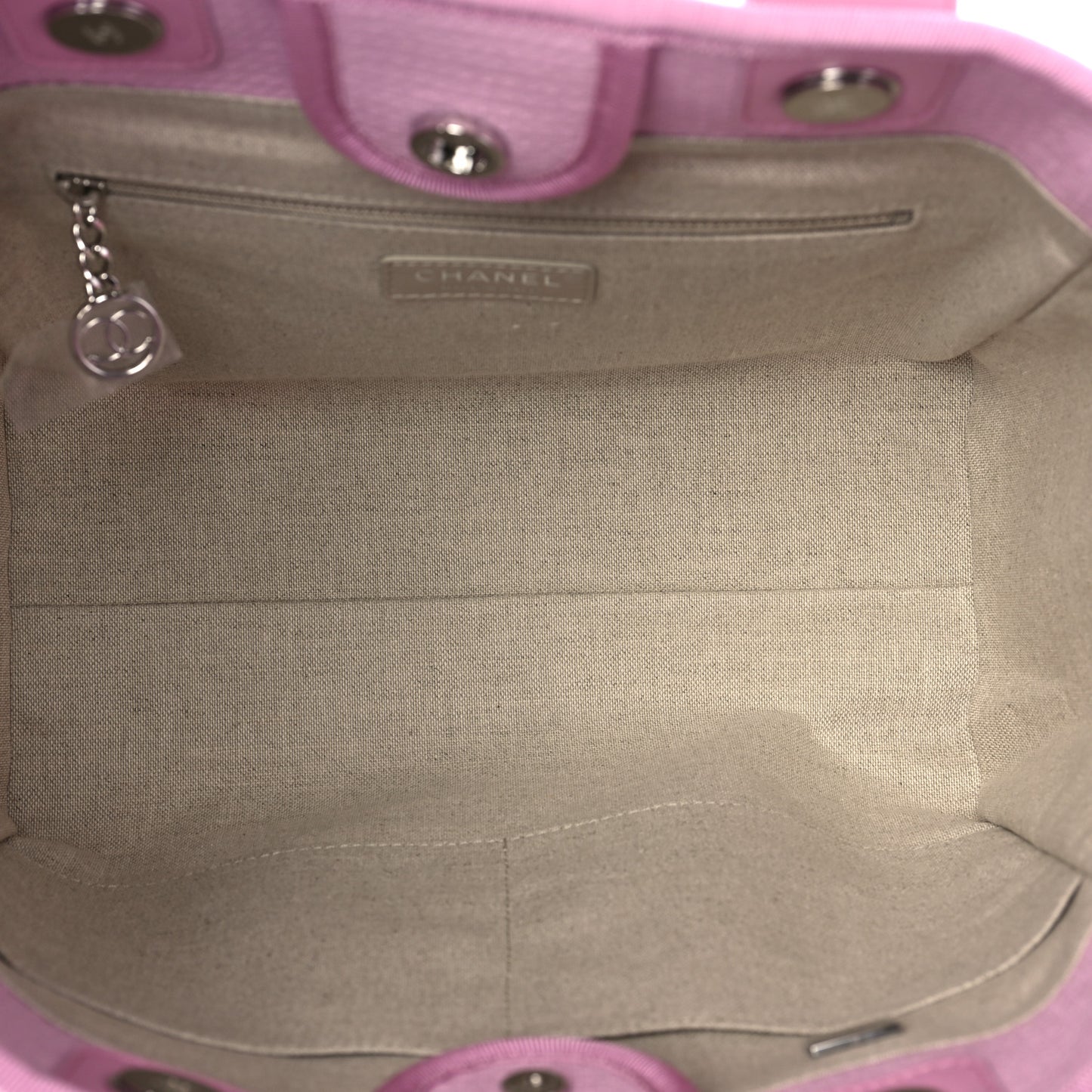 Mixed Fibers Small Deauville Tote Pink