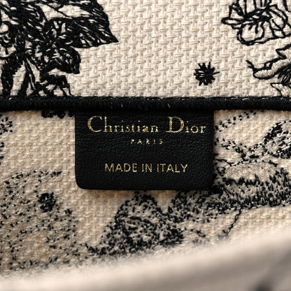 Christian Dior Canvas Zodiac Toile De Jouy Embroidered Medium Book Tote Latte 6 of 10
