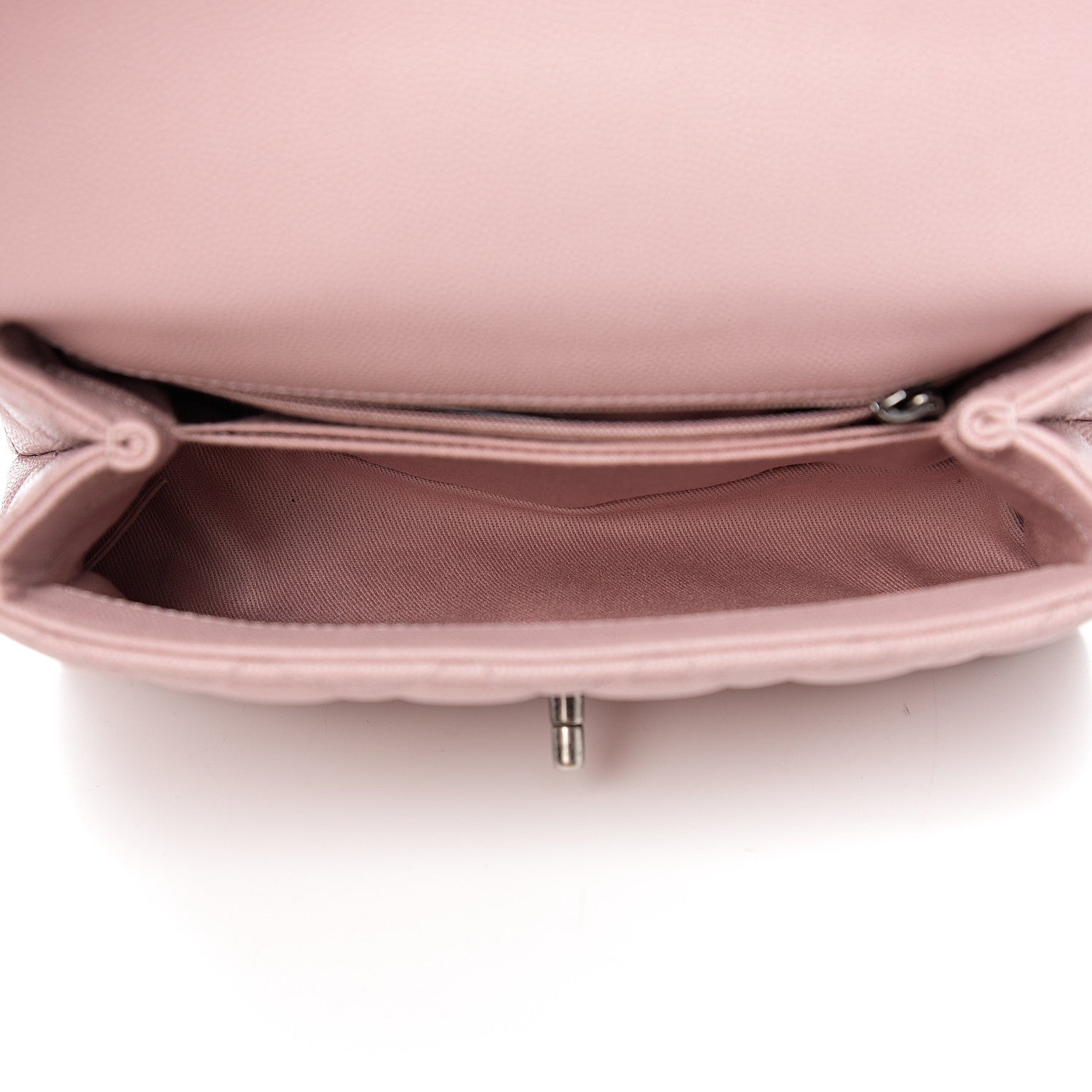 Chanel Caviar Quilted Mini Coco Handle Flap Pink 4 of 10