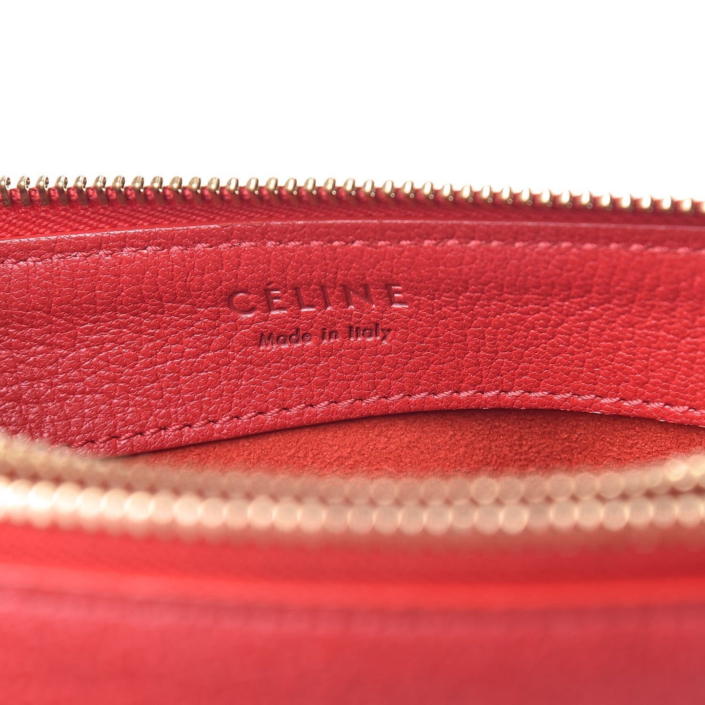 Goatskin Large Trio Crossbody Bag Scarlet