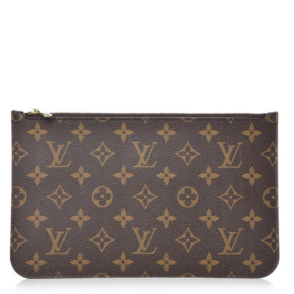Louis Vuitton Monogram Neverfull MM GM Pochette 1 of 7