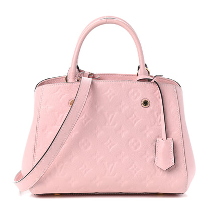 Louis Vuitton Empreinte Montaigne BB Rose Ballerine 1 of 9