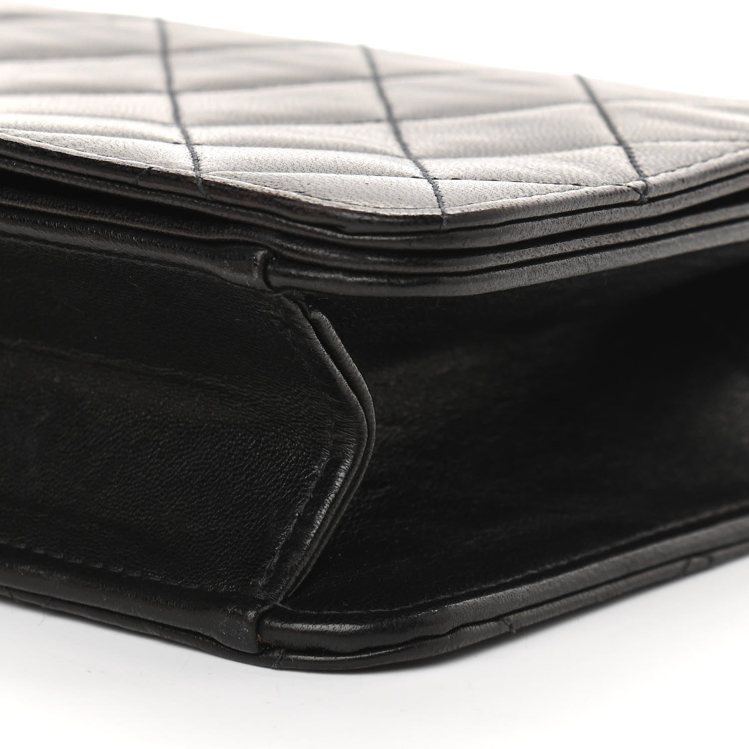 Chanel Lambskin Quilted Mini Flap Black 10 of 10
