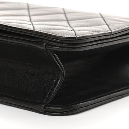 Chanel Lambskin Quilted Mini Flap Black 10 of 10