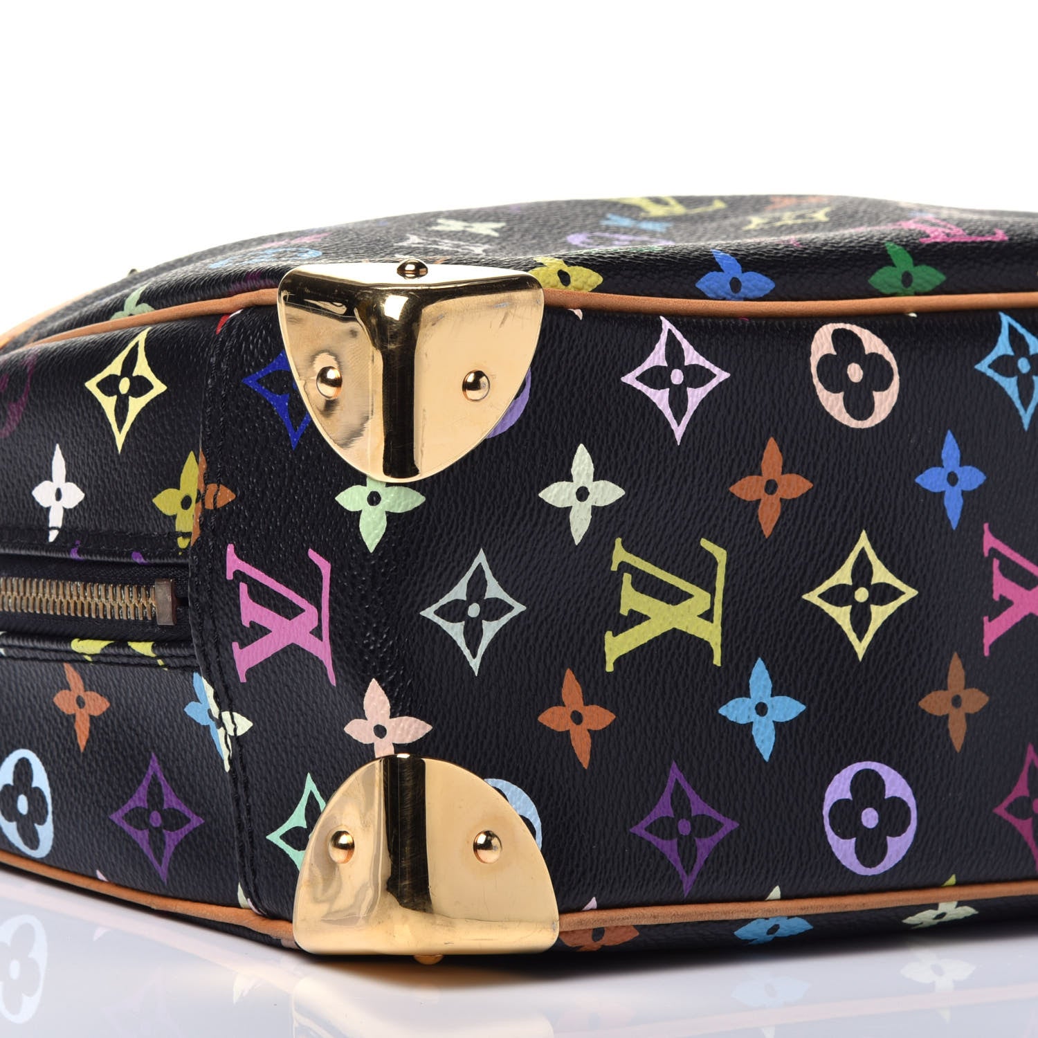 Louis Vuitton Monogram Multicolor Trouville Black 7 of 8