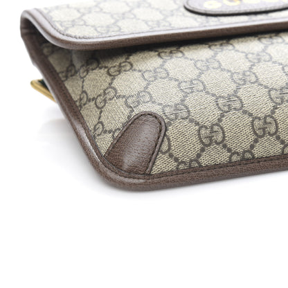 Gucci GG Supreme Monogram Neo Vintage Web Belt Bag Brown 8 of 10