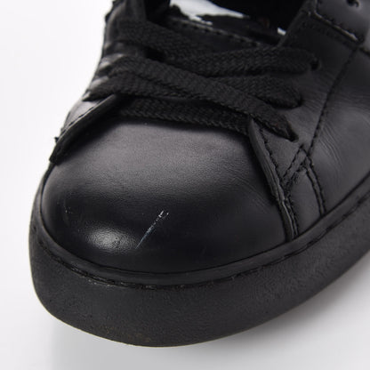 Valentino Garavani Calfskin Womens Rockstud Open Sneakers 35.5 Black 10 of 11