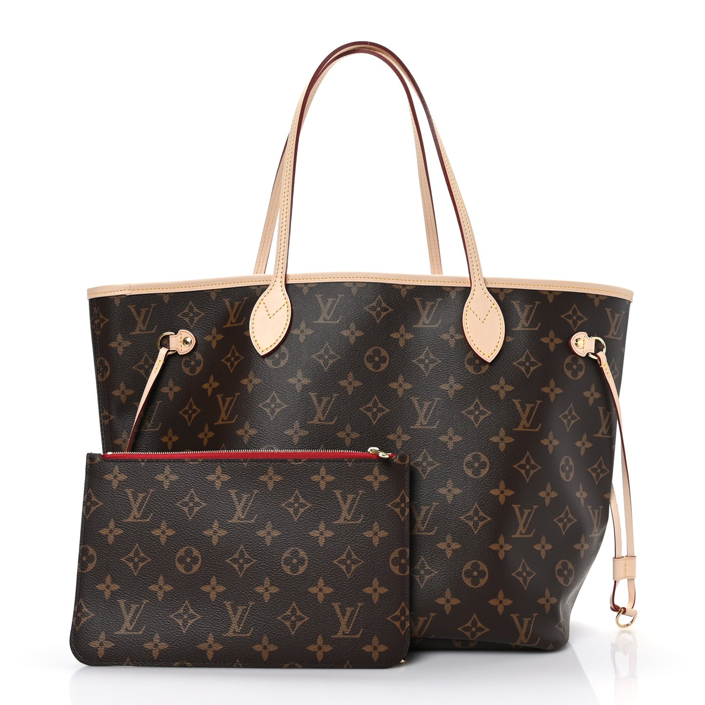 Monogram Neo Neverfull MM Cherry