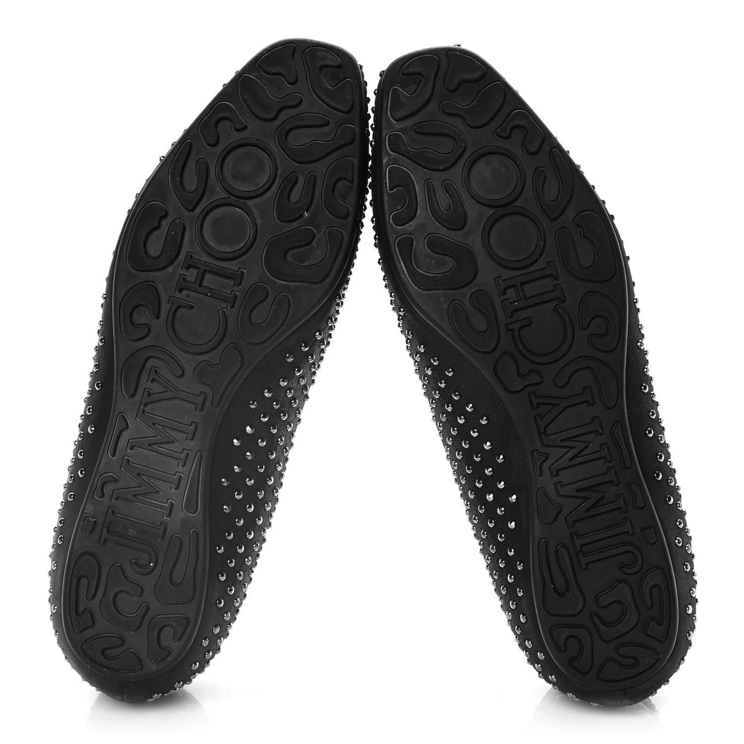 Suede Studded Wheel Weekend Slipper 38.5 Black