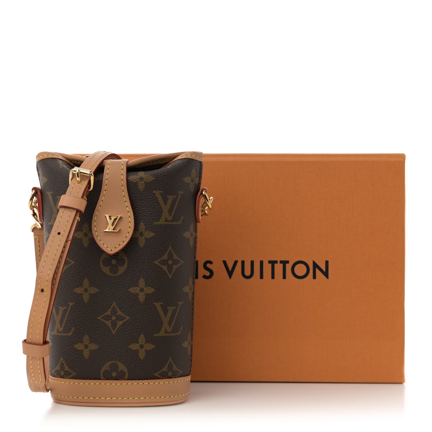 Monogram Fold Me Pouch