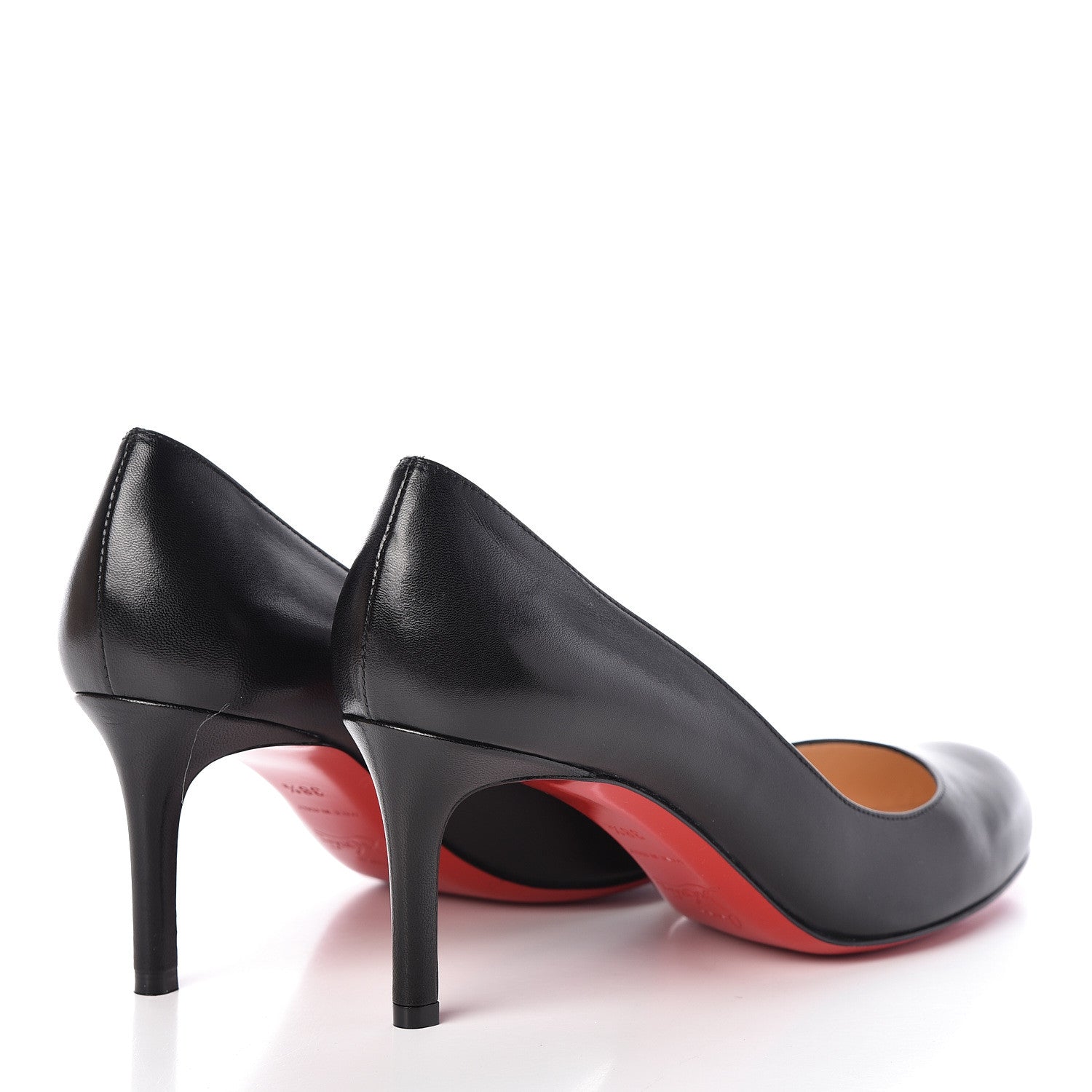 Christian Louboutin Kid Simple 70 Pumps 38.5 Black 4 of 8