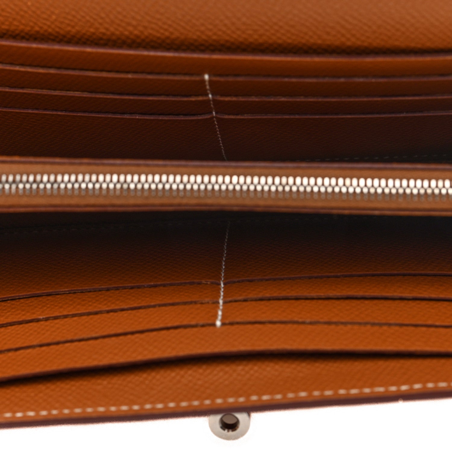 Hermes Epsom Kelly Longue Wallet Gold 5 of 7