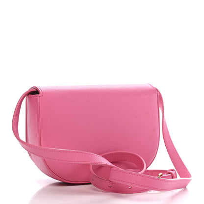 Balenciaga Signature Grained Calfskin Logo Print Ville Day Bag XS Rose Bubblegum Black 3 of 9