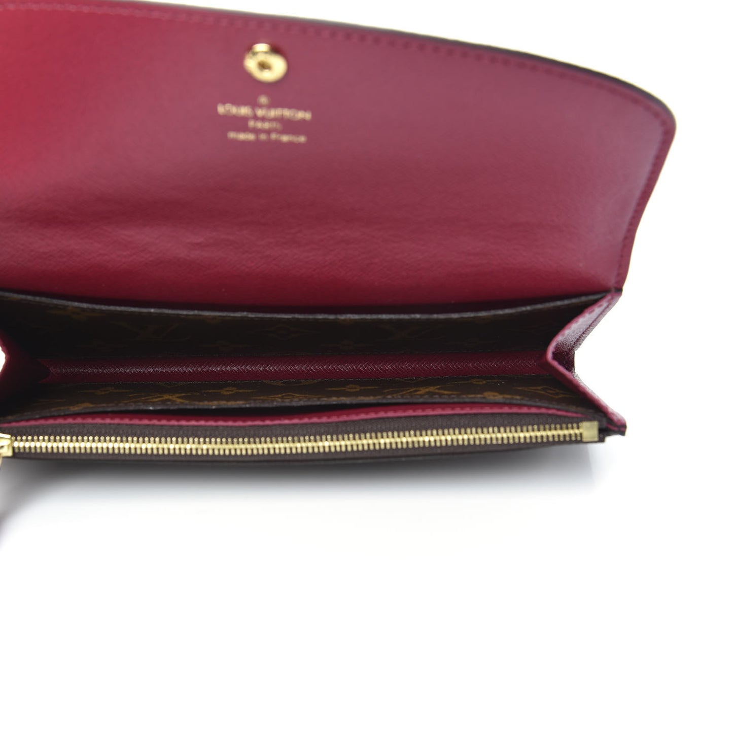 Monogram Emilie Wallet Fuchsia