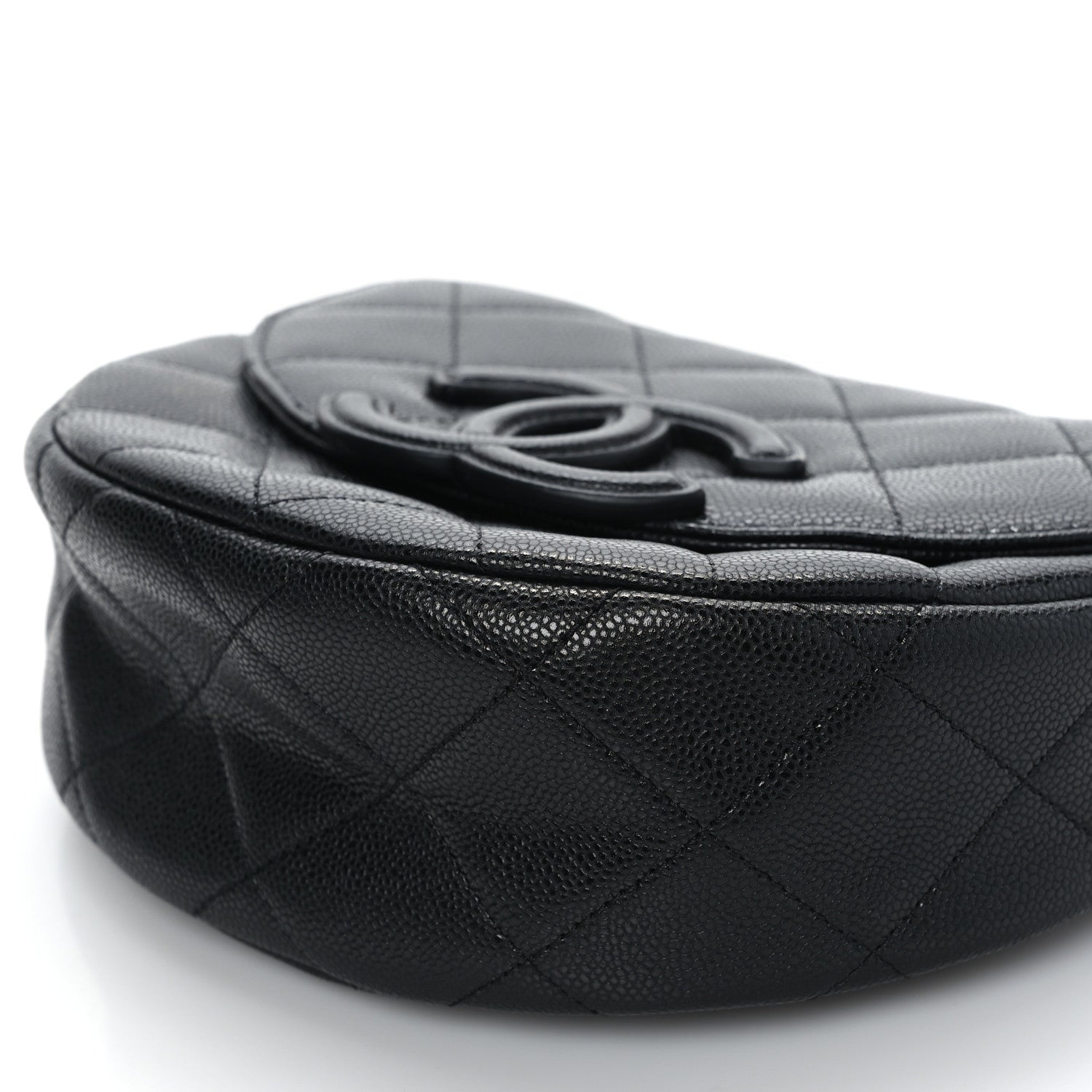 Chanel Caviar Quilted Small Messenger Flap Black 9 of 9