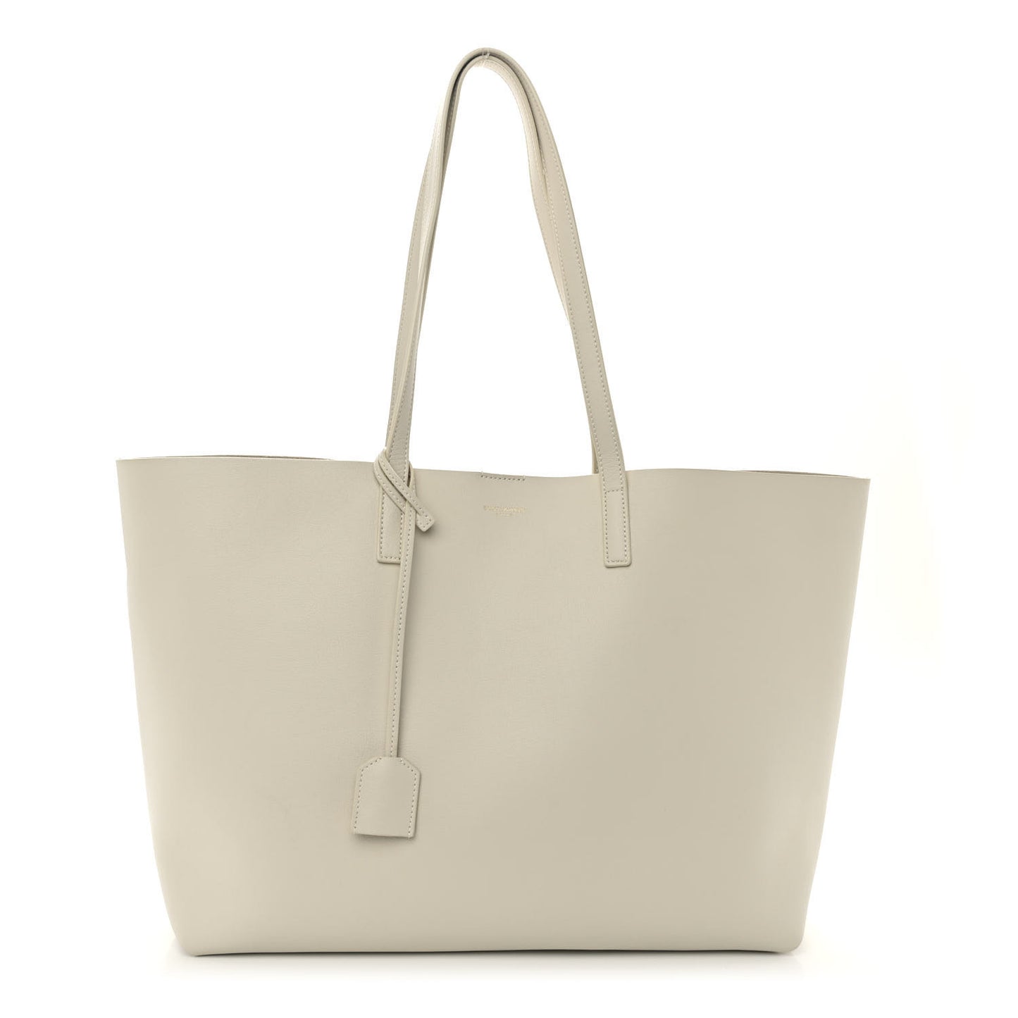Calfskin Large Shopping Tote Porcellana