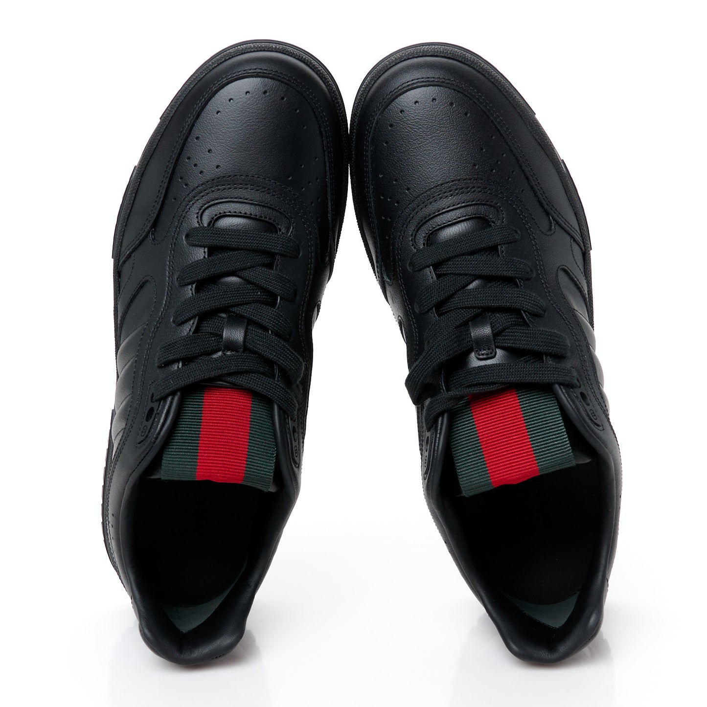Sparrow Calfskin Mens Re-Web Sneakers 8.5 Black