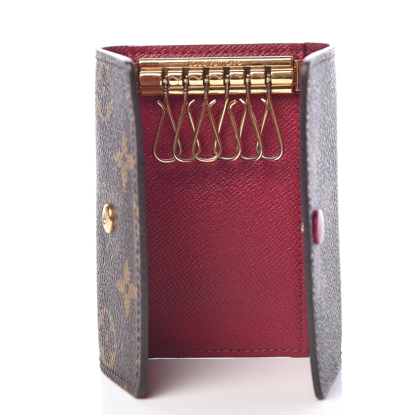 Monogram 6 Key Multicles Holder Fuchsia