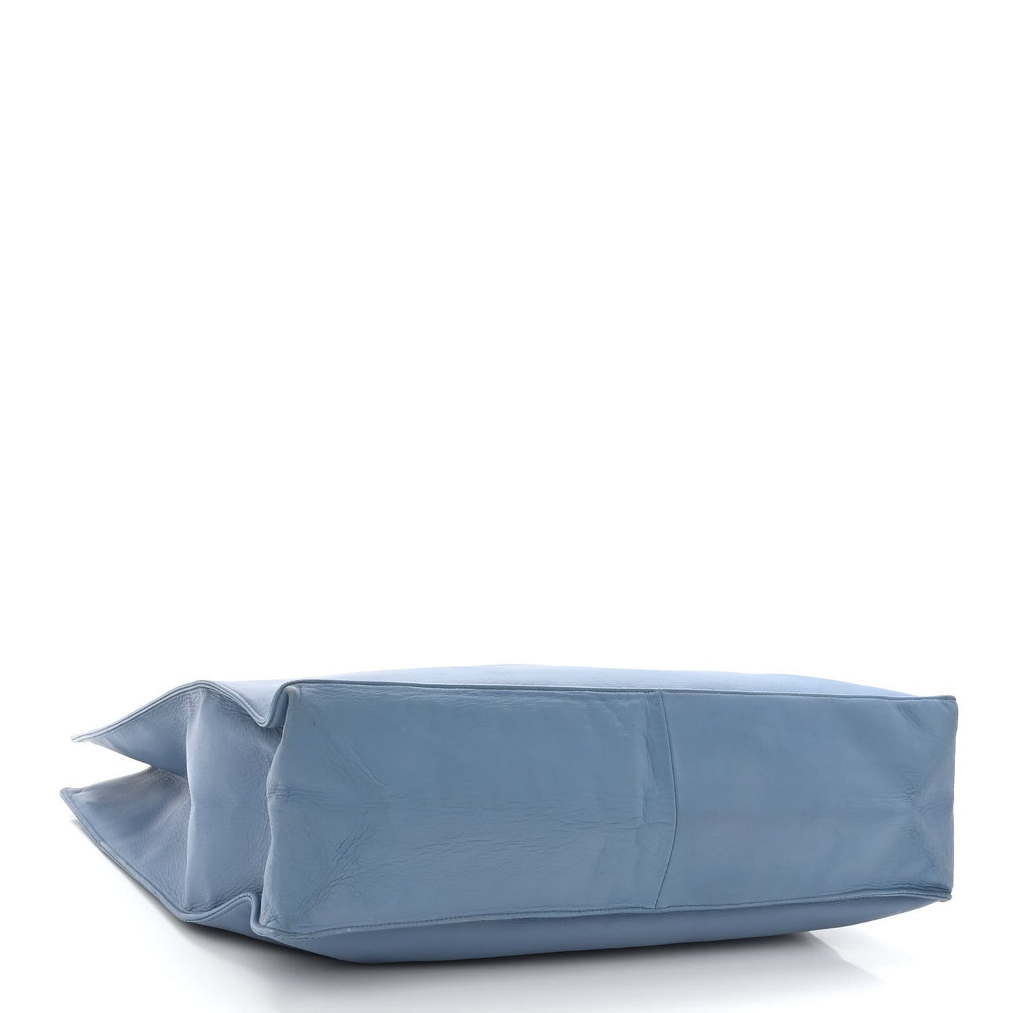 Lambskin Jumbo CC Shoulder Bag Blue