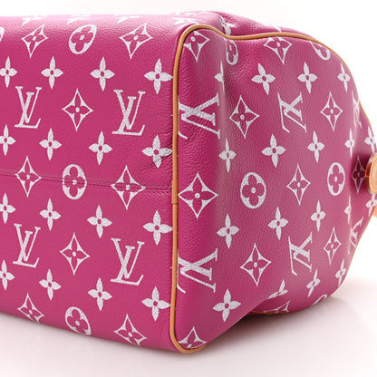 Louis Vuitton Calfskin Monogram Speedy P9 Bandouliere 40 Agate 10 of 10