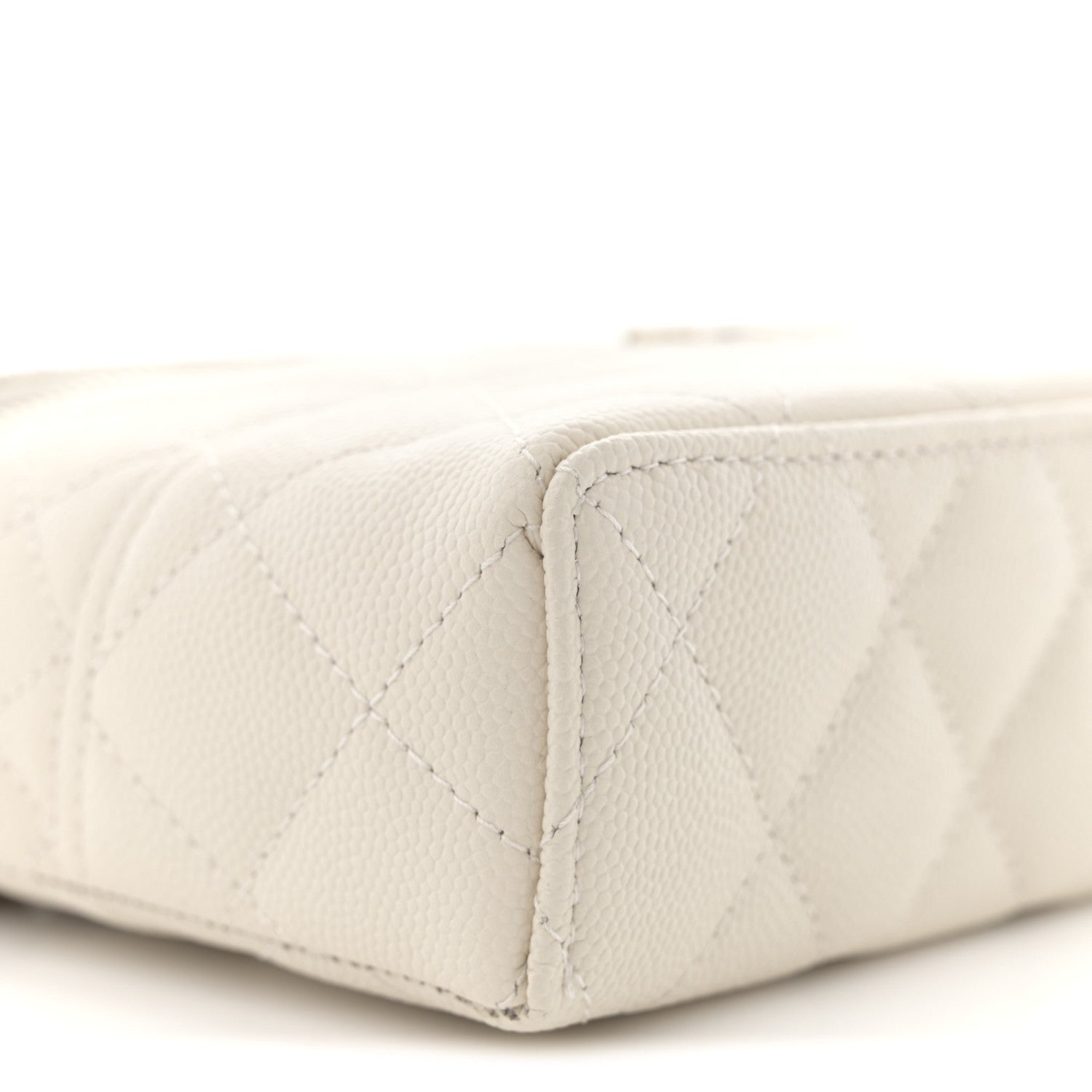 Chanel Caviar Quilted Trendy Handle Slim Vanity Ecru 9 of 11