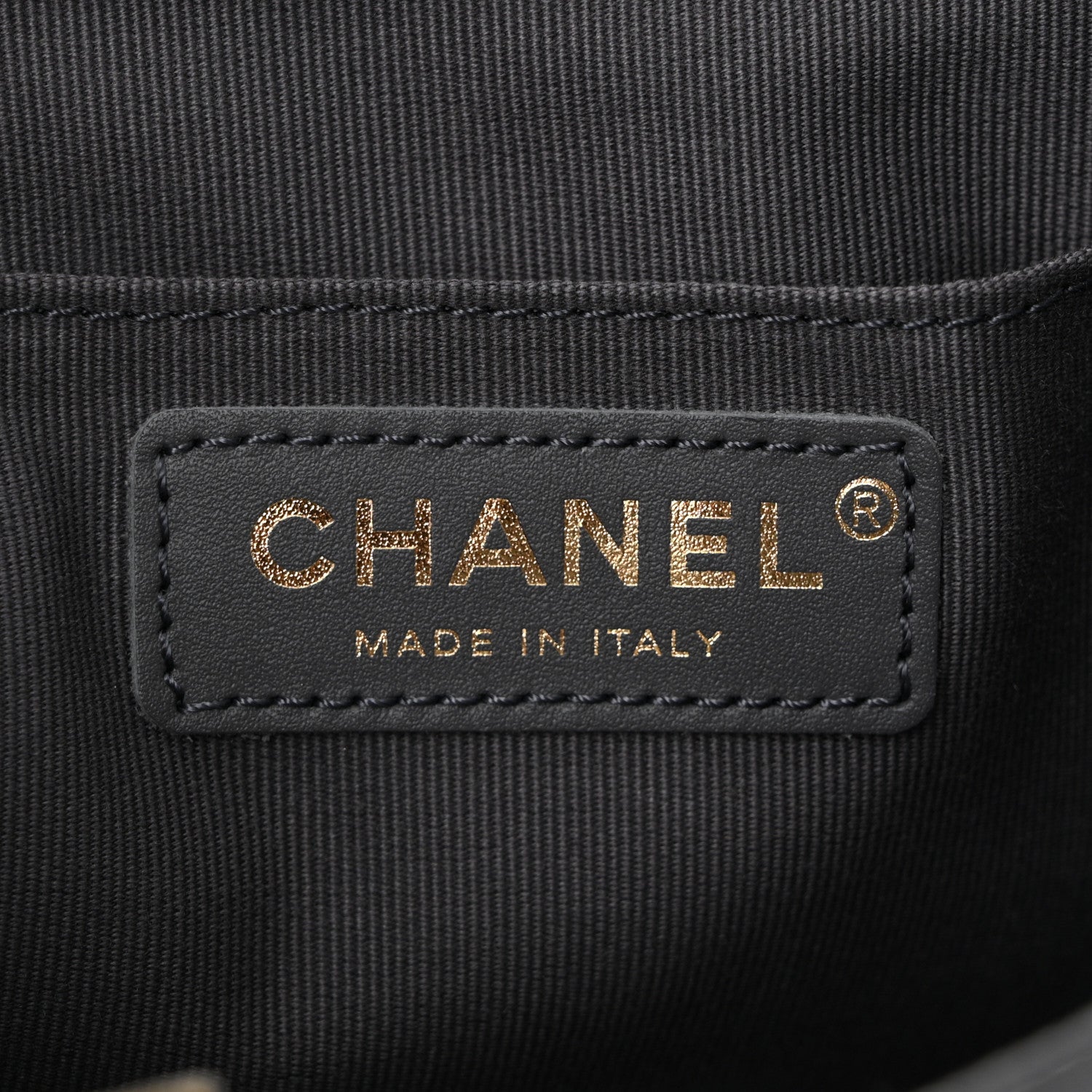 Chanel Shiny Caviar Quilted Medium Duma Pockets Drawstring Backpack Grey 6 of 10