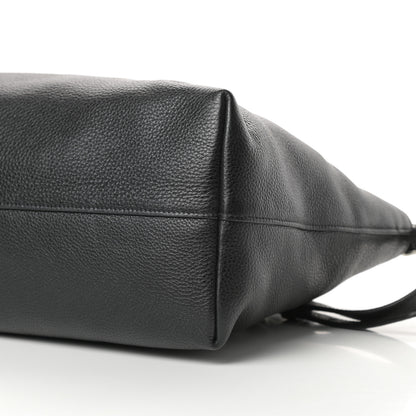 Prada Vitello Daino Tote Black 10 of 11