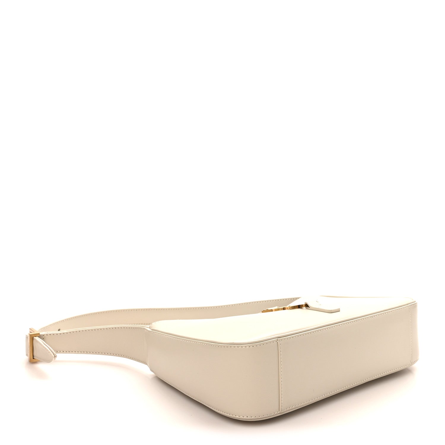 Saint Laurent Smooth Calfskin Le 5 A 7 Hobo Crema Soft 4 of 10