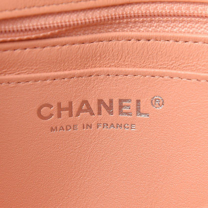 Chanel Lambskin Quilted Mini Rectangular Flap Light Pink 6 of 14