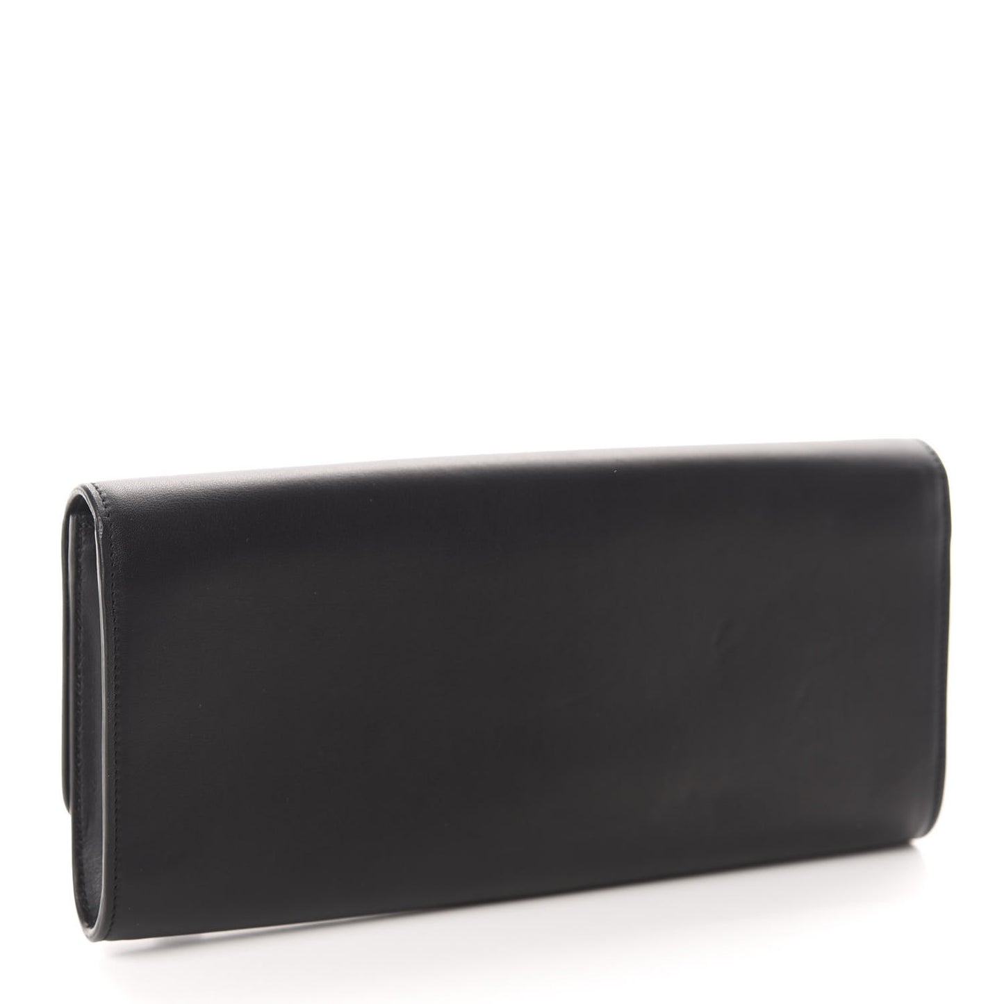 Calfskin Crystal GG Sparkling Clutch Black
