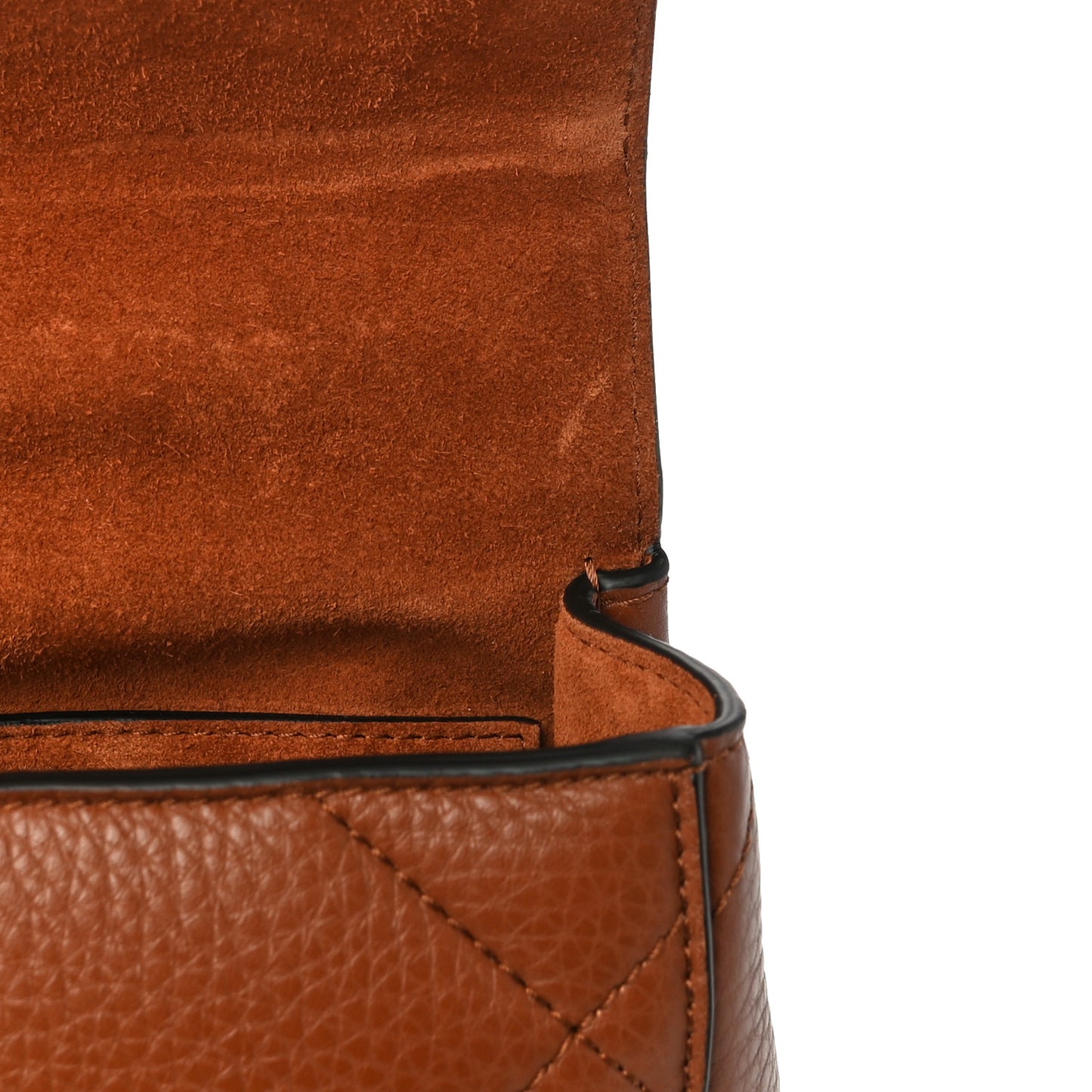 Grained Calfskin Medium Roman Stud Shoulder Bag Selleria