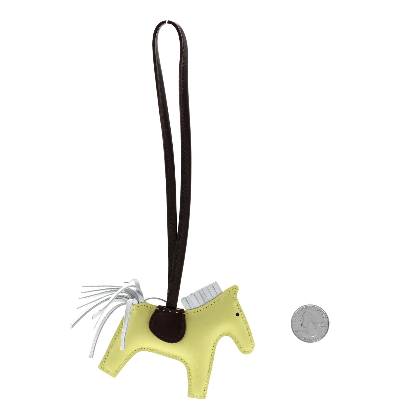 Milo Lambskin Grigri Rodeo Horse Bag Charm PM Jaune Bourgeon Bleu Brume Rouge Sellier