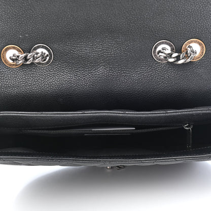 Chanel Calfskin Quilted Casual Pocket Messenger Flap Black 5 of 9