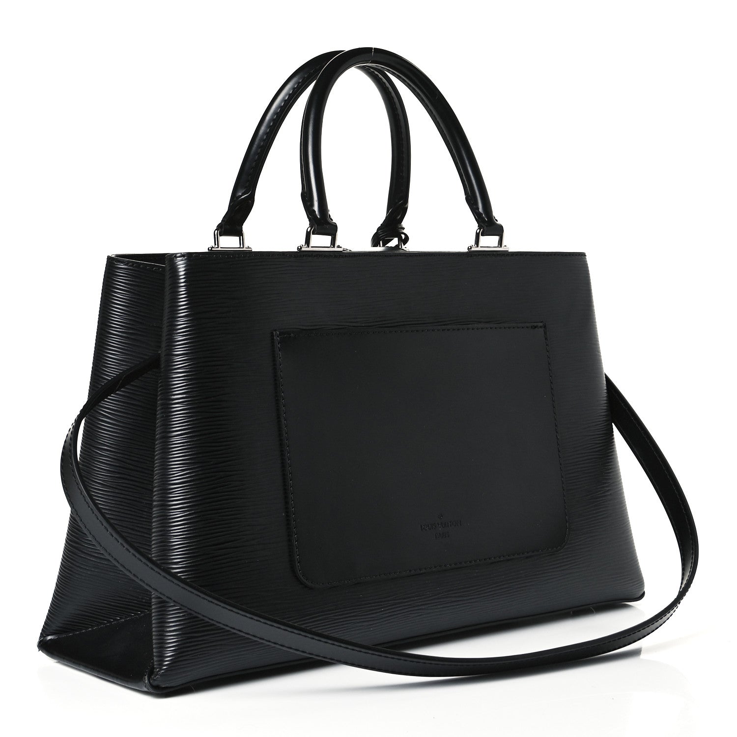 Louis Vuitton Epi Kleber MM Black 3 of 9