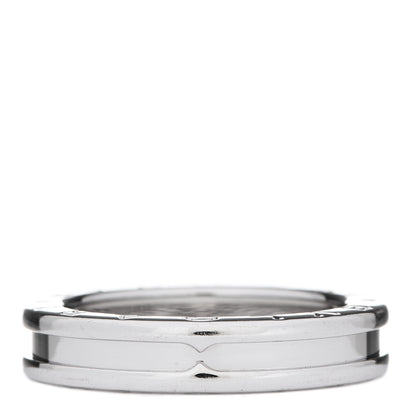 Bulgari 18K White Gold B.Zero1 One-Band Ring 58 8.5 3 of 5