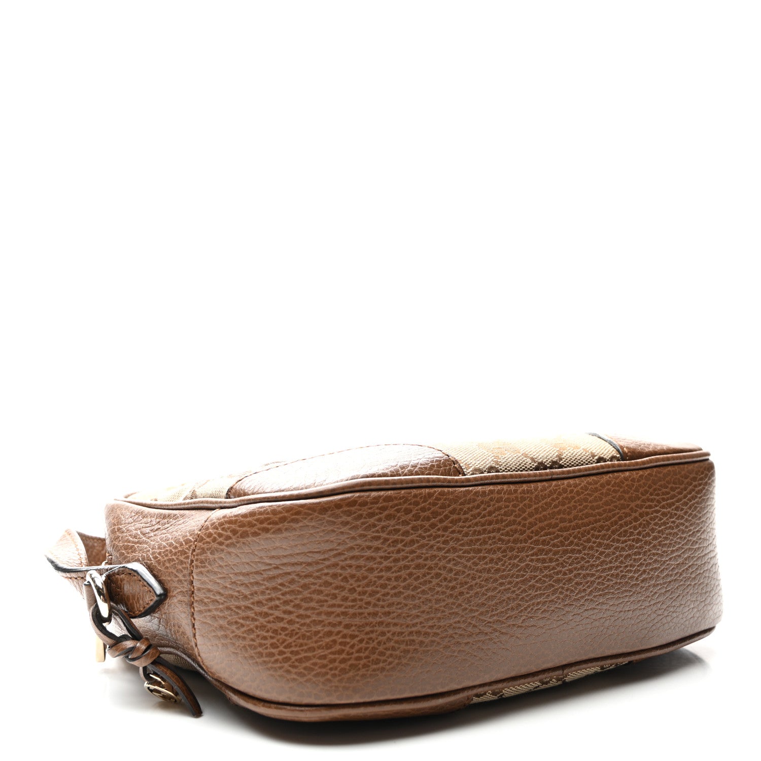 Gucci Monogram Mini Bree Messenger Bag Beige Tabacco 4 of 11