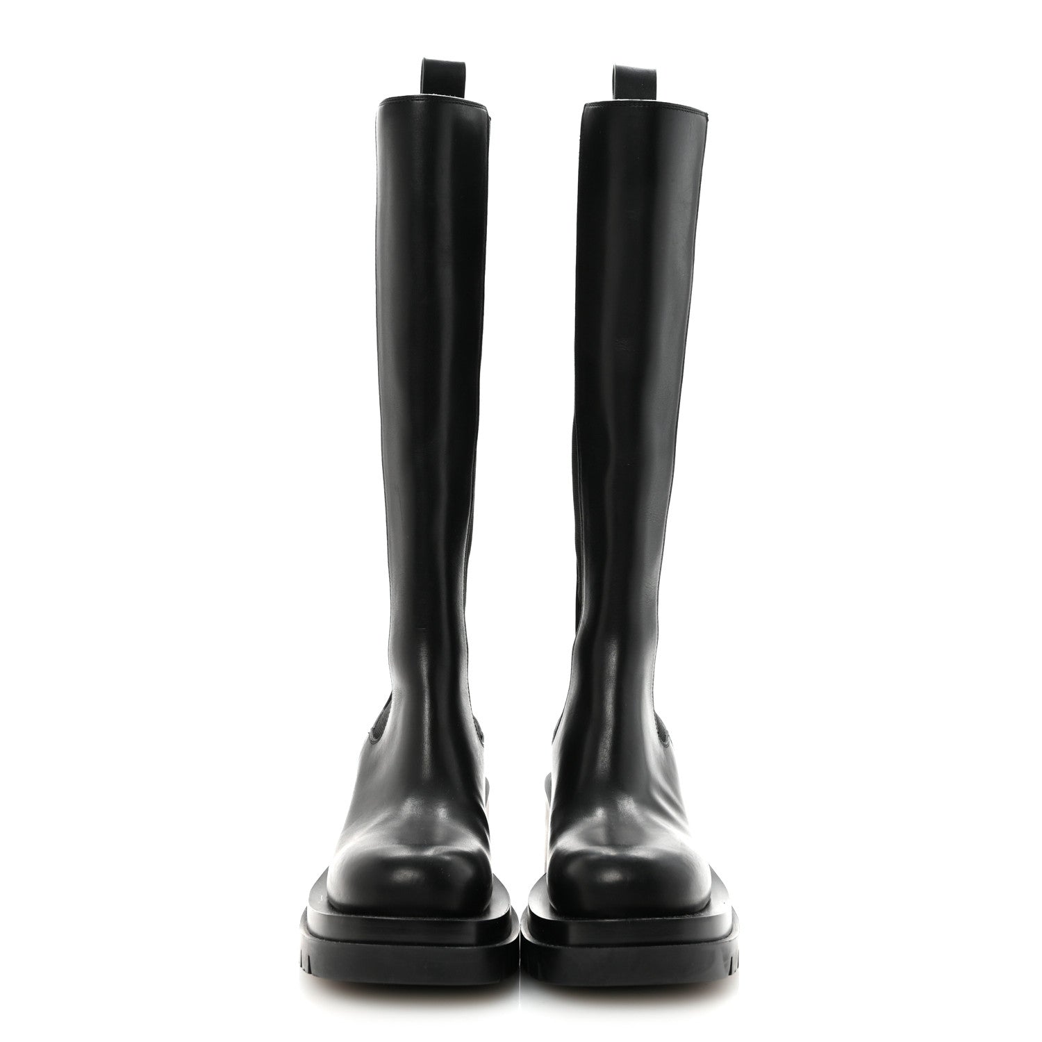 Bottega Veneta Calfskin The Lug Chelsea 30/70mm Tall Boots 36.5