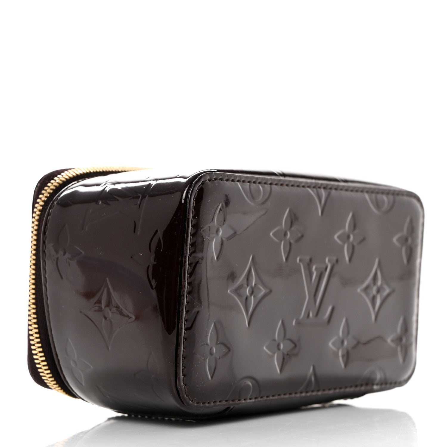 決算セール‼️【視線を奪う‼️エレガント‼️】VUITTON ケース　サテン Louis Vuitton Vernis Vanity Jewel Case Amarante 1447575 – FASHIONPHILE