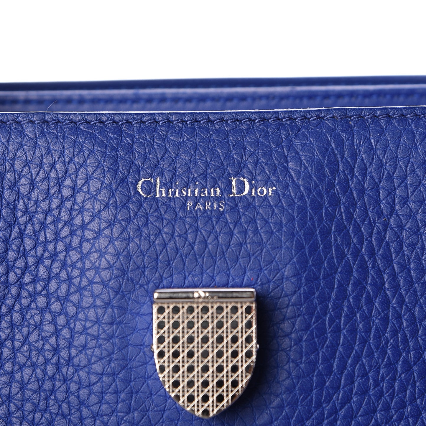 Bullcalf Medium Diorever Flap Yves Klein Blue