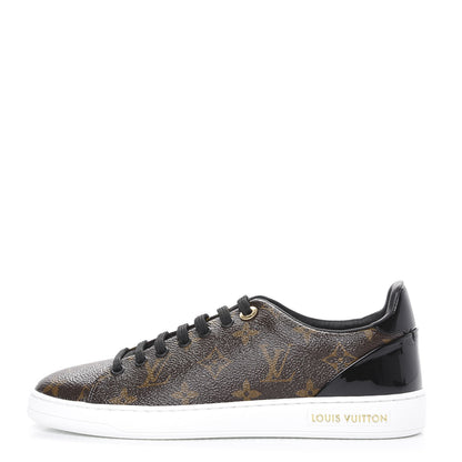 Louis Vuitton Patent Monogram Frontrow Sneakers 38 1 of 7