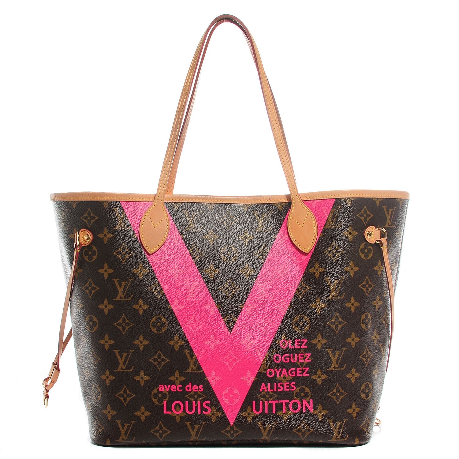 Louis Vuitton Monogram V Neverfull MM Grenade 1 of 8
