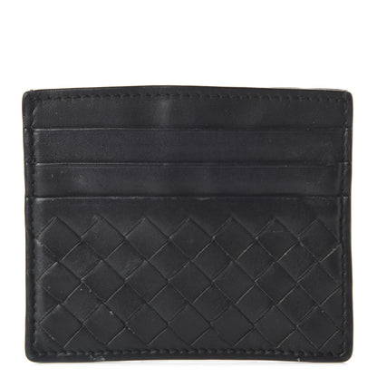 Bottega Veneta Nappa Intrecciato Card Holder Black 1 of 9