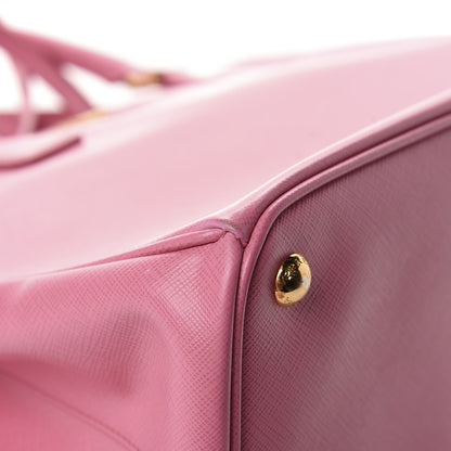 Prada Saffiano Medium Galleria Double Zip Tote Geranio 11 of 12
