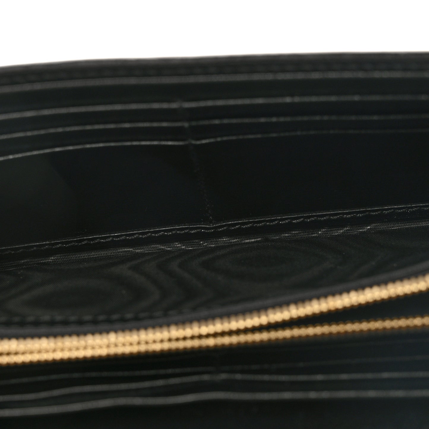 Calfskin Jackie 1961 Chain Wallet Black