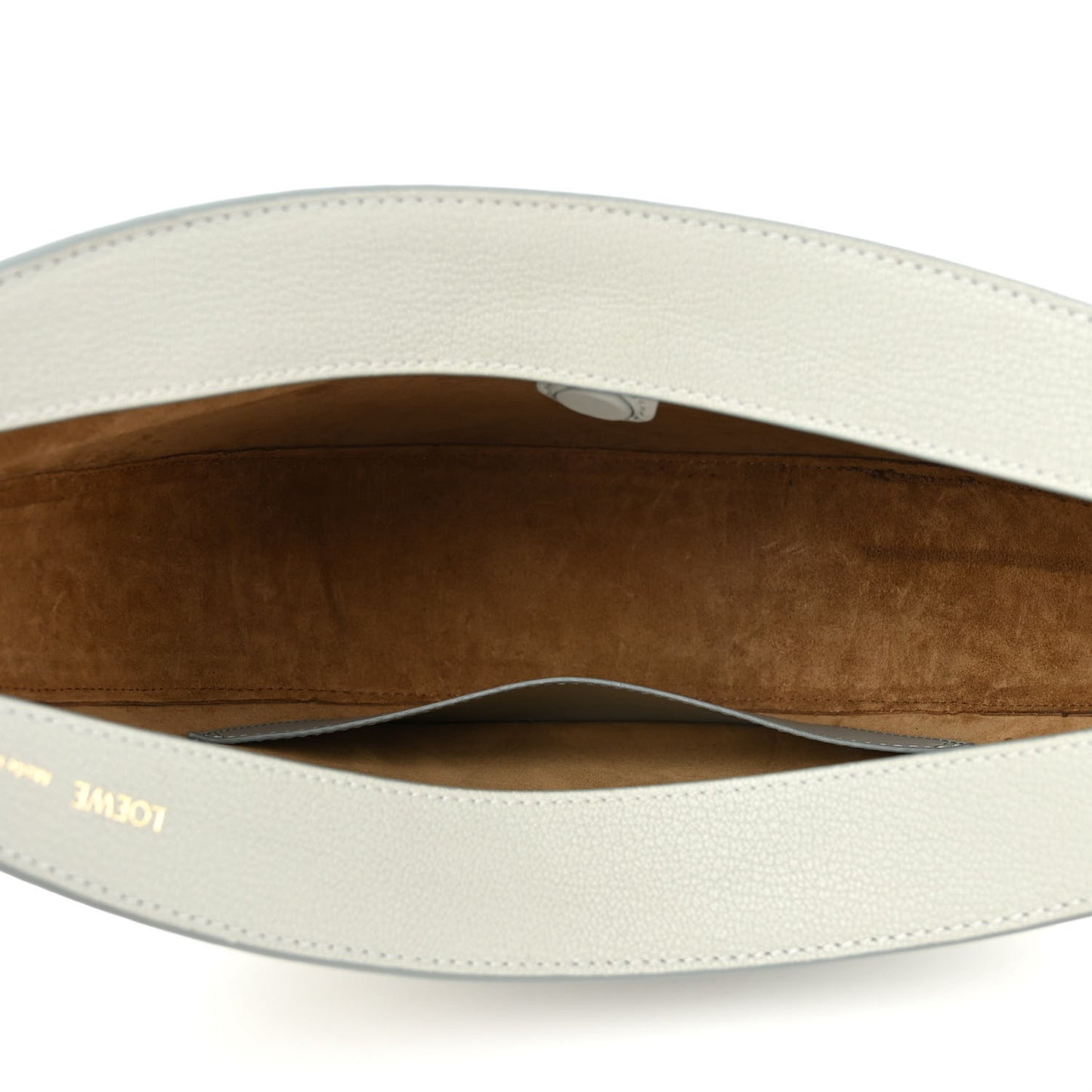 Satin Calfskin Jacquard Luna Bag Ash Grey