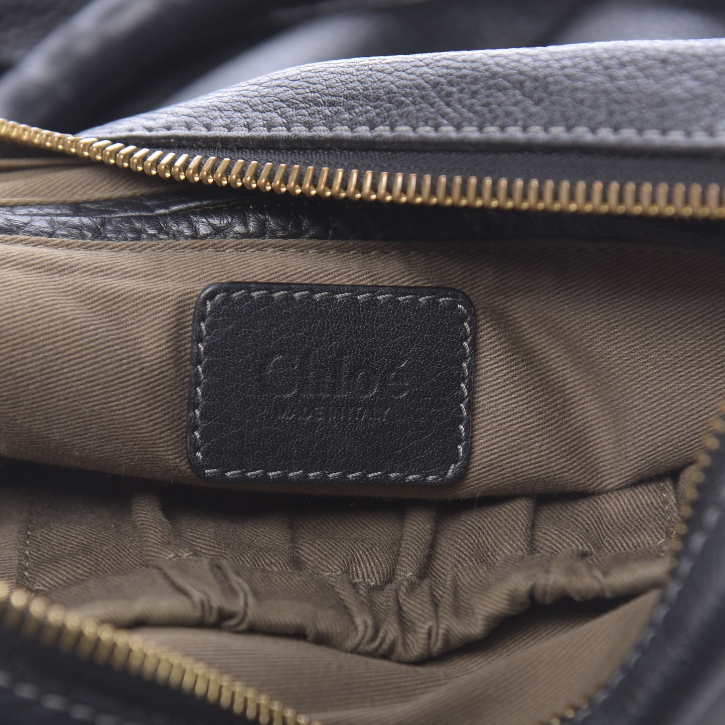 Calfskin Medium Marcie Satchel Black